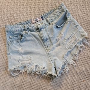 SUPERDRY DENIM HIGH RISE JEAN SHORT